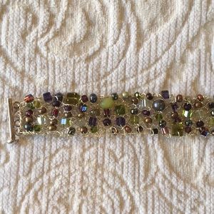 Ann Carney Design Sterling Silver beaded bracelet